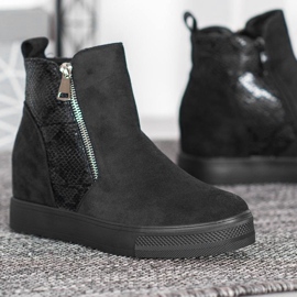 Bestelle Boots With A Snake Pattern black 1