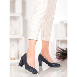 Sergio Leone Comfortable Navy Blue Pumps 2 Sergio Leone Comfortable Navy Blue Pumps 2
