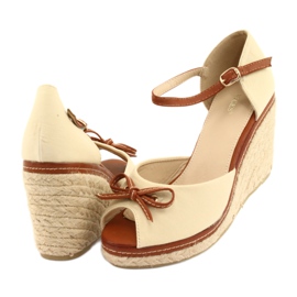 Vices Women's wedge sandals brown 4