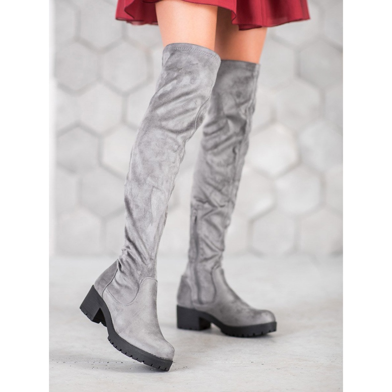 Seastar Platform Boots grey 1