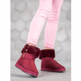 Bona Mukluki With Roll Up Shank red multicolored 2