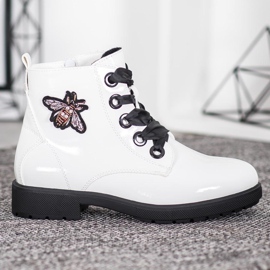 Sergio Leone Boots With Application white 2