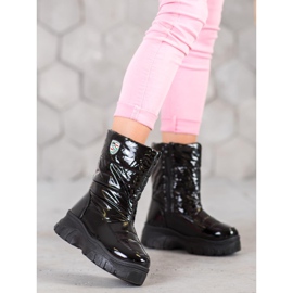 SHELOVET Warm winter boots black 2