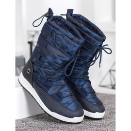 Small Swan Moro snow boots blue 2