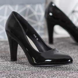 Sergio Leone Patent Heel Shoes black 2 Sergio Leone Patent Heel Shoes black 2