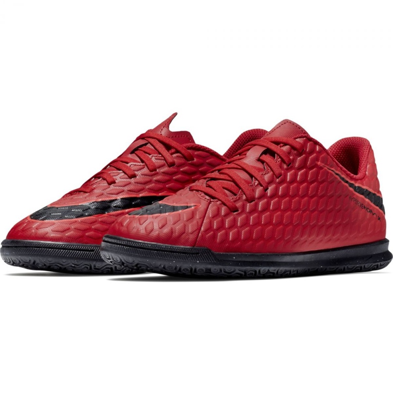 Indoor shoes Nike HypervenomX Phade Iii Ic Jr 852583-616 red red 2
