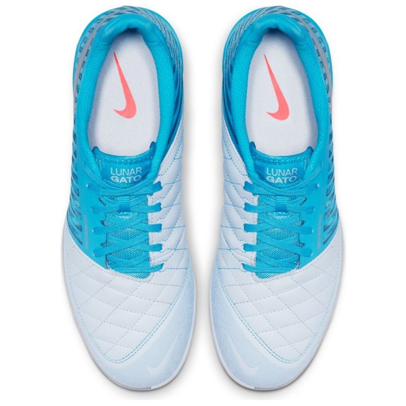 Indoor shoes Nike Lunargato Ii Ic M 580456-404 multicolored blue 2