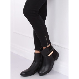 Black women's black boots VQ6-5 Black 1