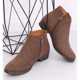 Beige Chelsea boots for women 88861 Khaki 1