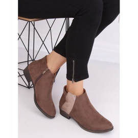 Beige Chelsea boots for women 88861 Khaki 2