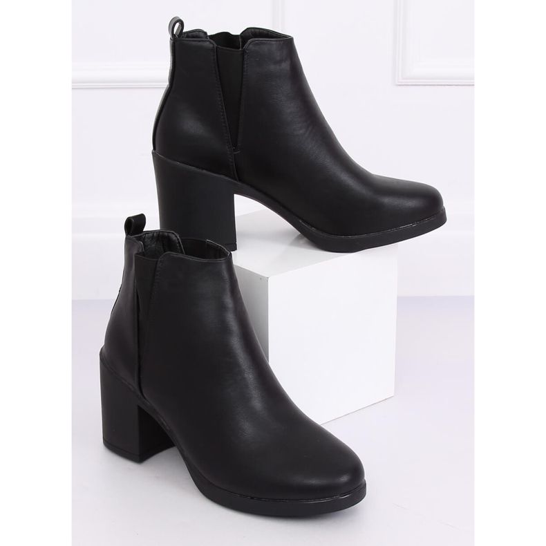 Black high heels boots by Emily Black 1 Black high heels boots by Emily Black 1