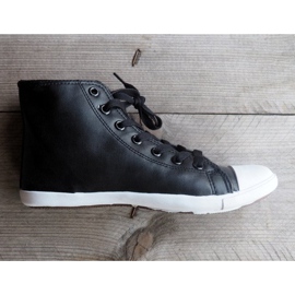 High Sneakers 9805 Black 1