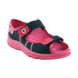 Befado children's shoes 969Y105 navy blue pink 1