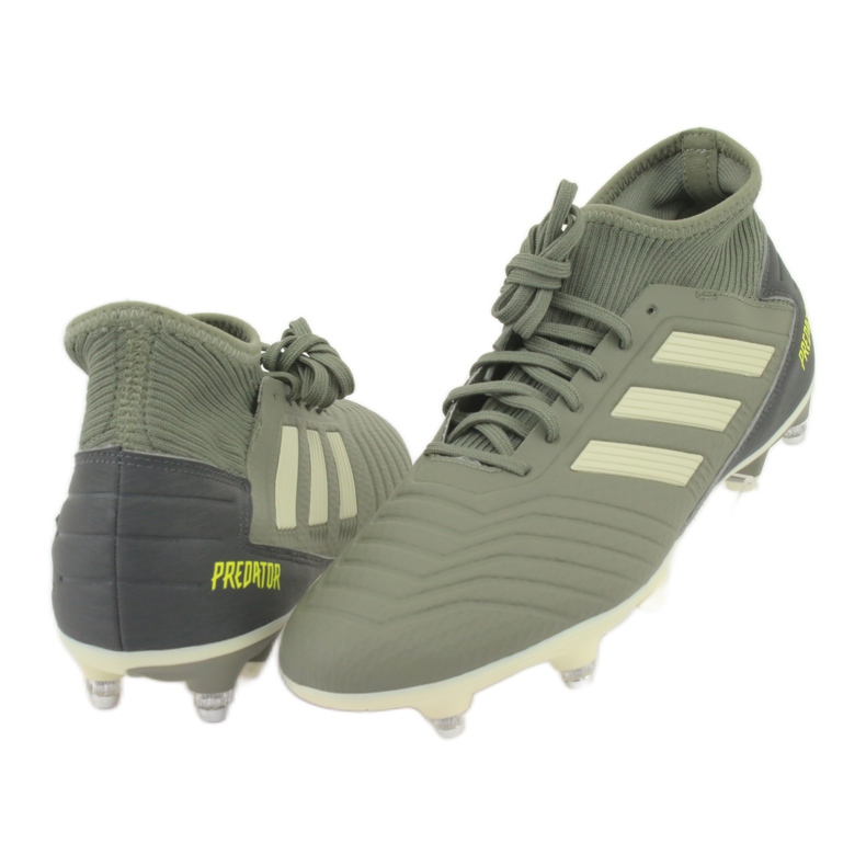 Adidas Predator 19.3 Sg M EG2830 football boots green 3