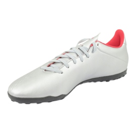 Adidas X 19.4 Tf M F35344 football boots silver 2