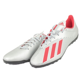 Adidas X 19.4 Tf M F35344 football boots silver 3