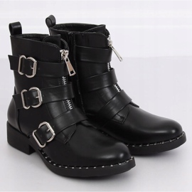 Black military boots NC851 Black 1
