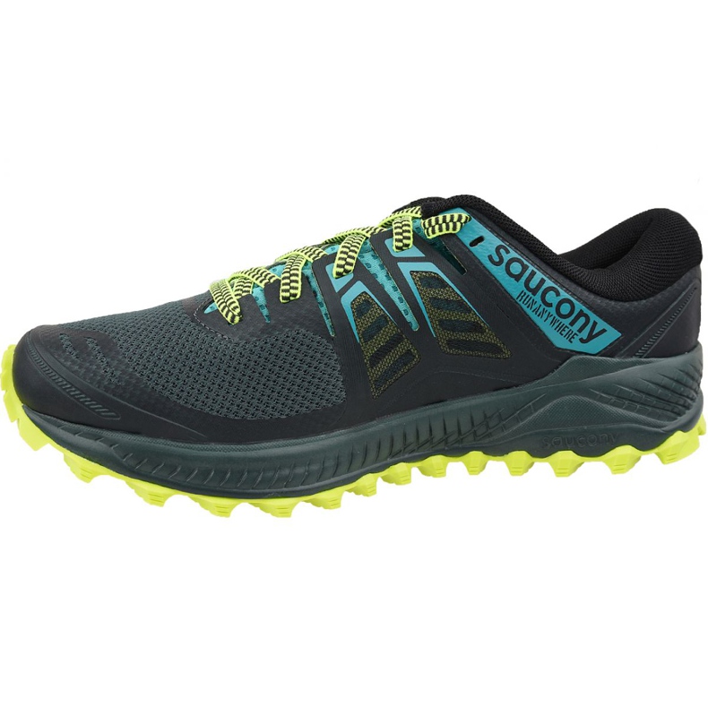 Saucony Peregrine Iso M S20483-37 shoes black multicolored 1