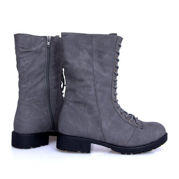 Insulated Military Trappers C7-1 Gray grey 2