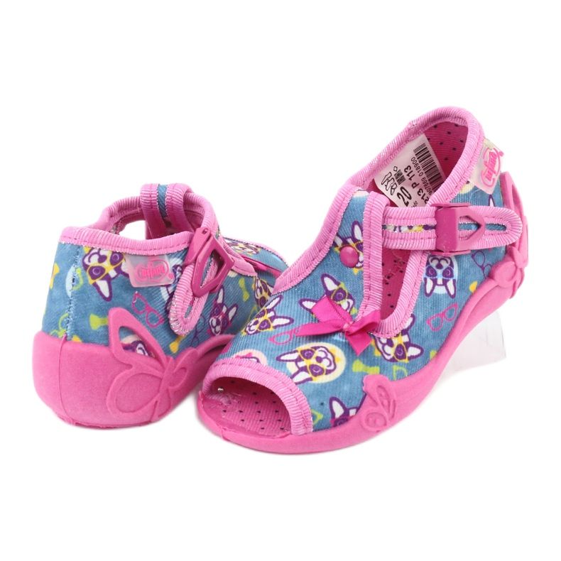 Befado pink children's shoes 213P113 blue 4 Befado pink children's shoes 213P113 blue 4