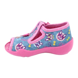 Befado pink children's shoes 213P113 blue 2 Befado pink children's shoes 213P113 blue 2