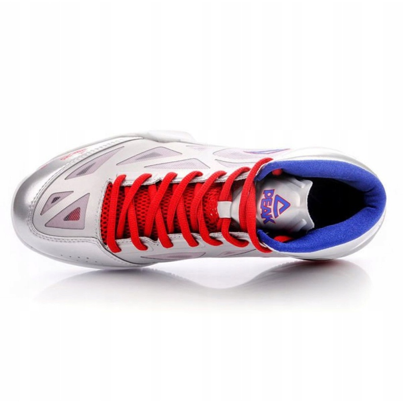 Peak TP9 Quickness 2 E33323A M 62266-62270 basketball shoe grey silver 2