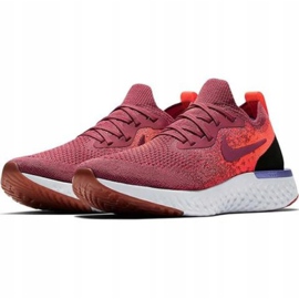 Nike Epic React Flyknit W AQ0070 601 running shoes red 1