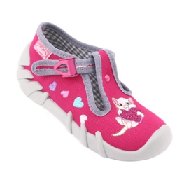 Befado children's shoes 110P335 pink grey 2