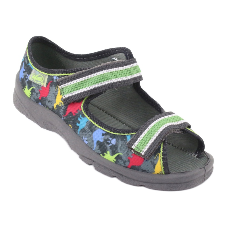 Befado children's shoes 969X140 grey multicolored green 1