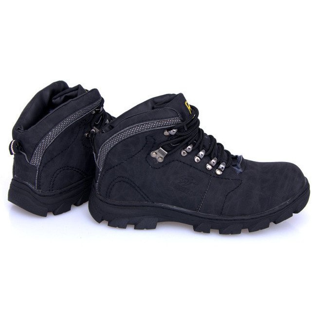 Trekking Warm Boots With Fur A58 Black 1