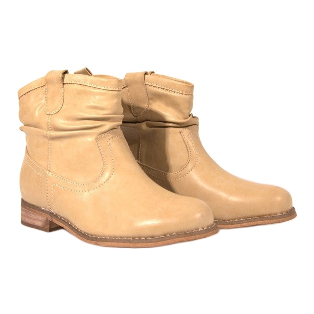 Beautiful Boots 7376 Beige 1