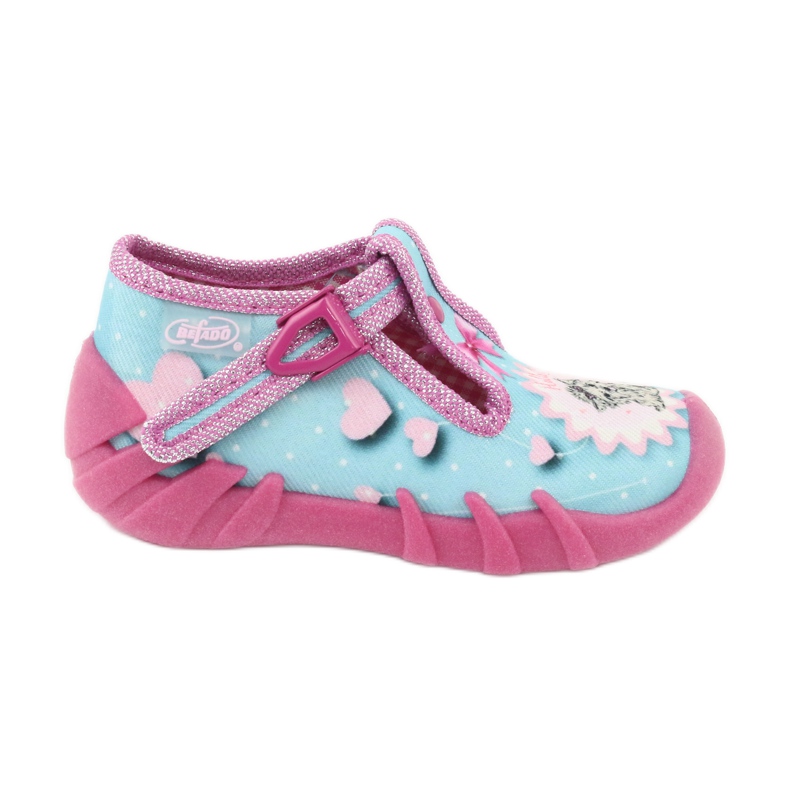 Befado children's shoes 110P358 blue pink 1
