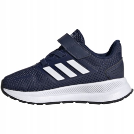 Adidas Runfalcon I Jr EG6153 shoes white navy blue 2 Adidas Runfalcon I Jr EG6153 shoes white navy blue 2