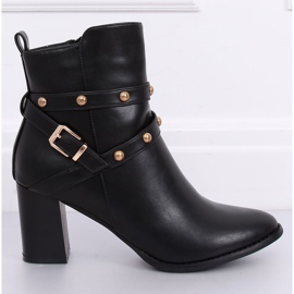 Black high-heeled boots 7968-GA Black 2