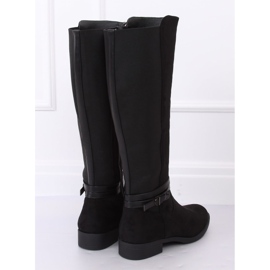 Black boots for women NC709 Black 1