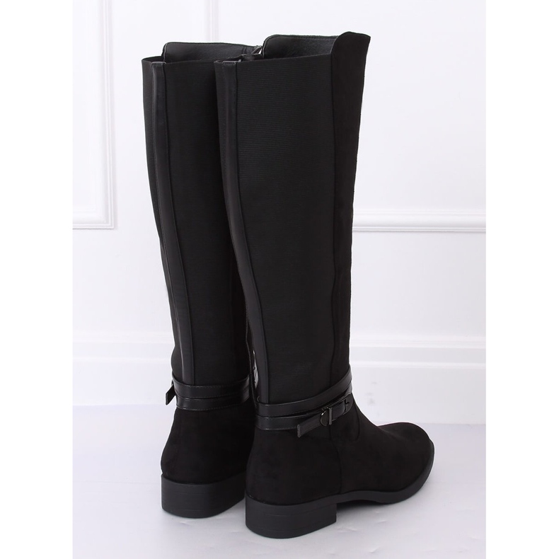 Black boots for women NC709 Black 1