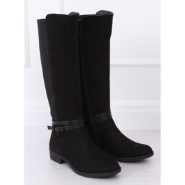 Black boots for women NC709 Black 2