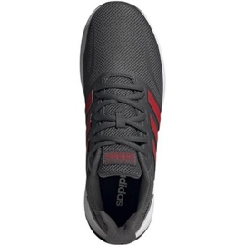 Running shoes adidas Runfalcon M EG8602 red grey 2