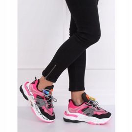 LA65P Fushia Trainers black pink multicolored 1