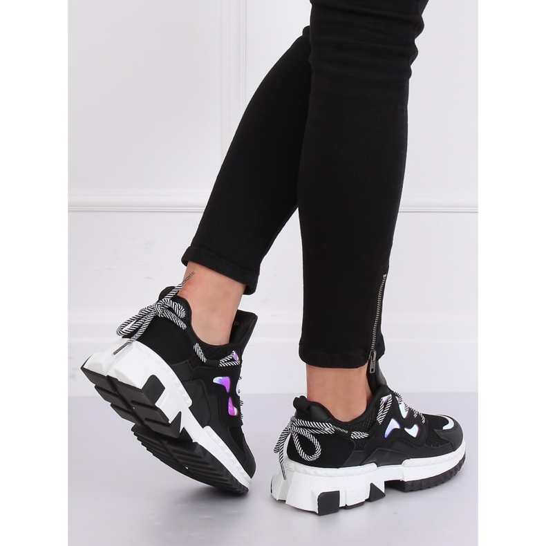 LA67P Black sneakers 2