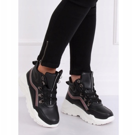 Black high-ankle sports shoes RB-3348 Black 2 Black high-ankle sports shoes RB-3348 Black 2