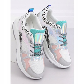 NB317P White sports shoes multicolored 2