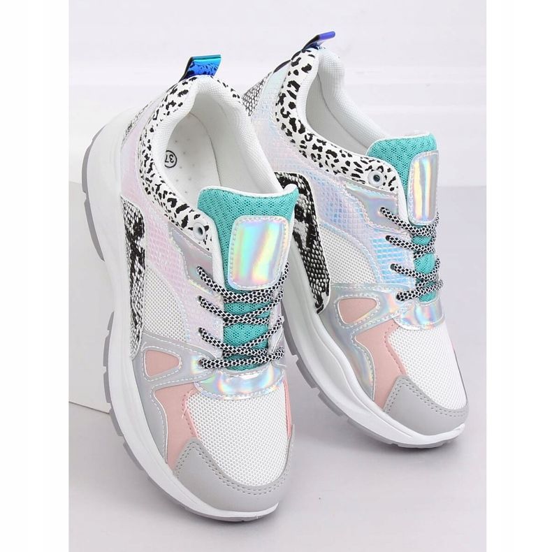 NB317P White sports shoes multicolored 2