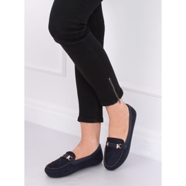 Loafers for women navy blue FM3024 Blue 1