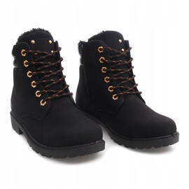 Insulated Timber boots BED01 Black 1