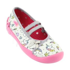 Befado children's shoes 116X266 pink grey 1