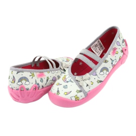 Befado children's shoes 116X266 pink grey 4
