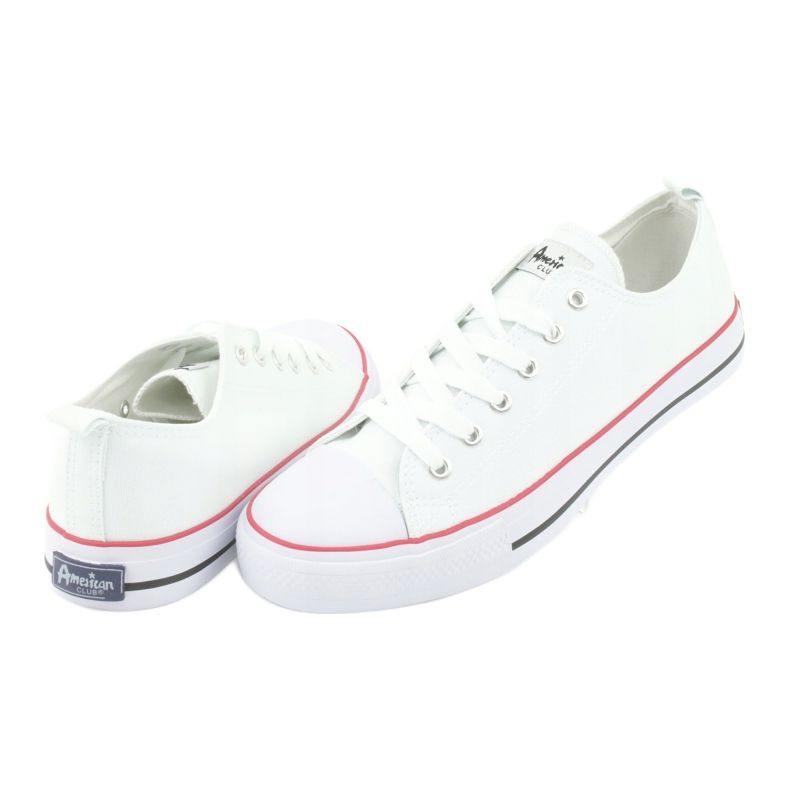 American Club Classic LH36 Men's Sneakers White 4 American Club Classic LH36 Men's Sneakers White 4