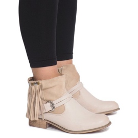 Decorated with Boots 341-PA Beige 1