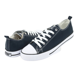 American Club LH06 navy blue sneakers white 4 American Club LH06 navy blue sneakers white 4